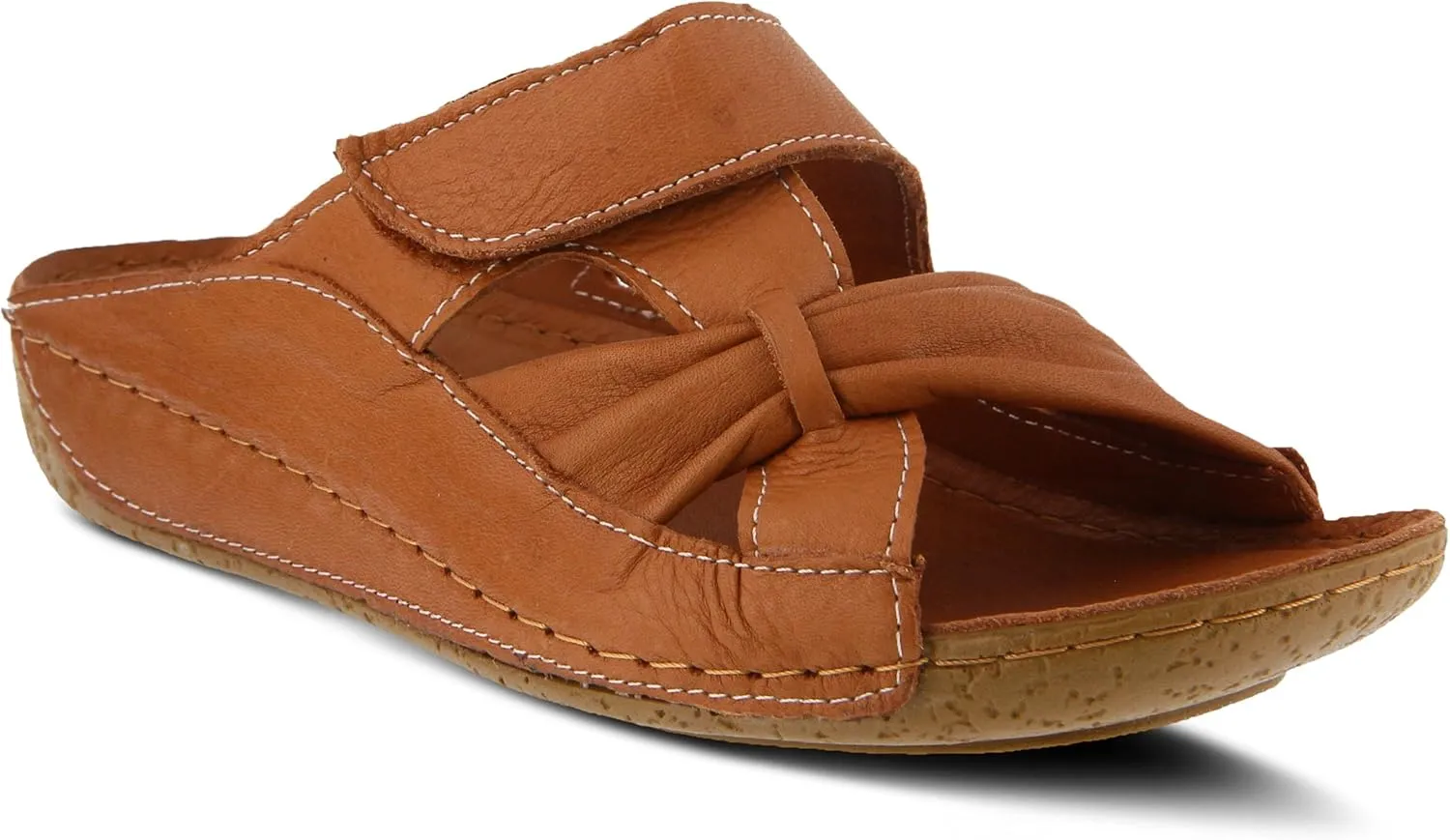 Spring Step Women's Style Gretta Leather Slide Sandal