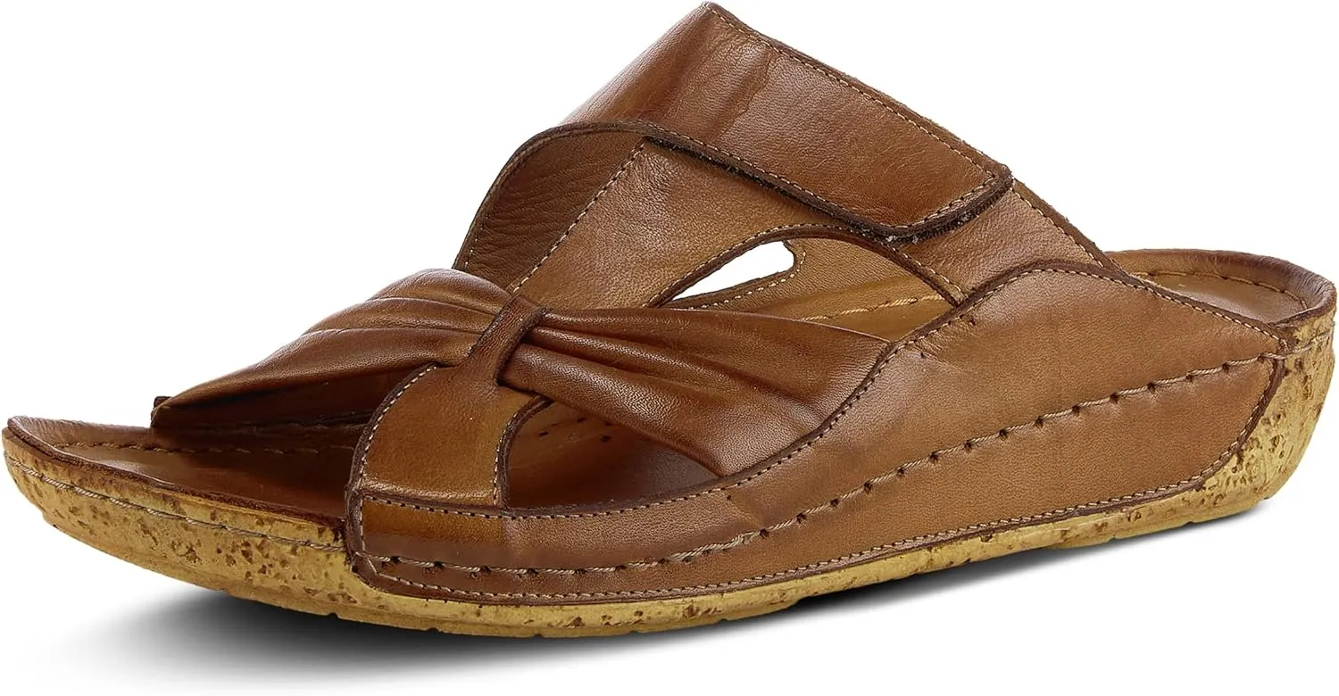 Spring Step Women's Style Gretta Leather Slide Sandal