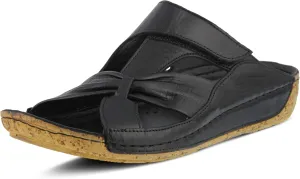 Spring Step Women's Style Gretta Leather Slide Sandal