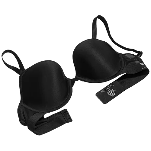Stealth Mode Demi Bra in Black