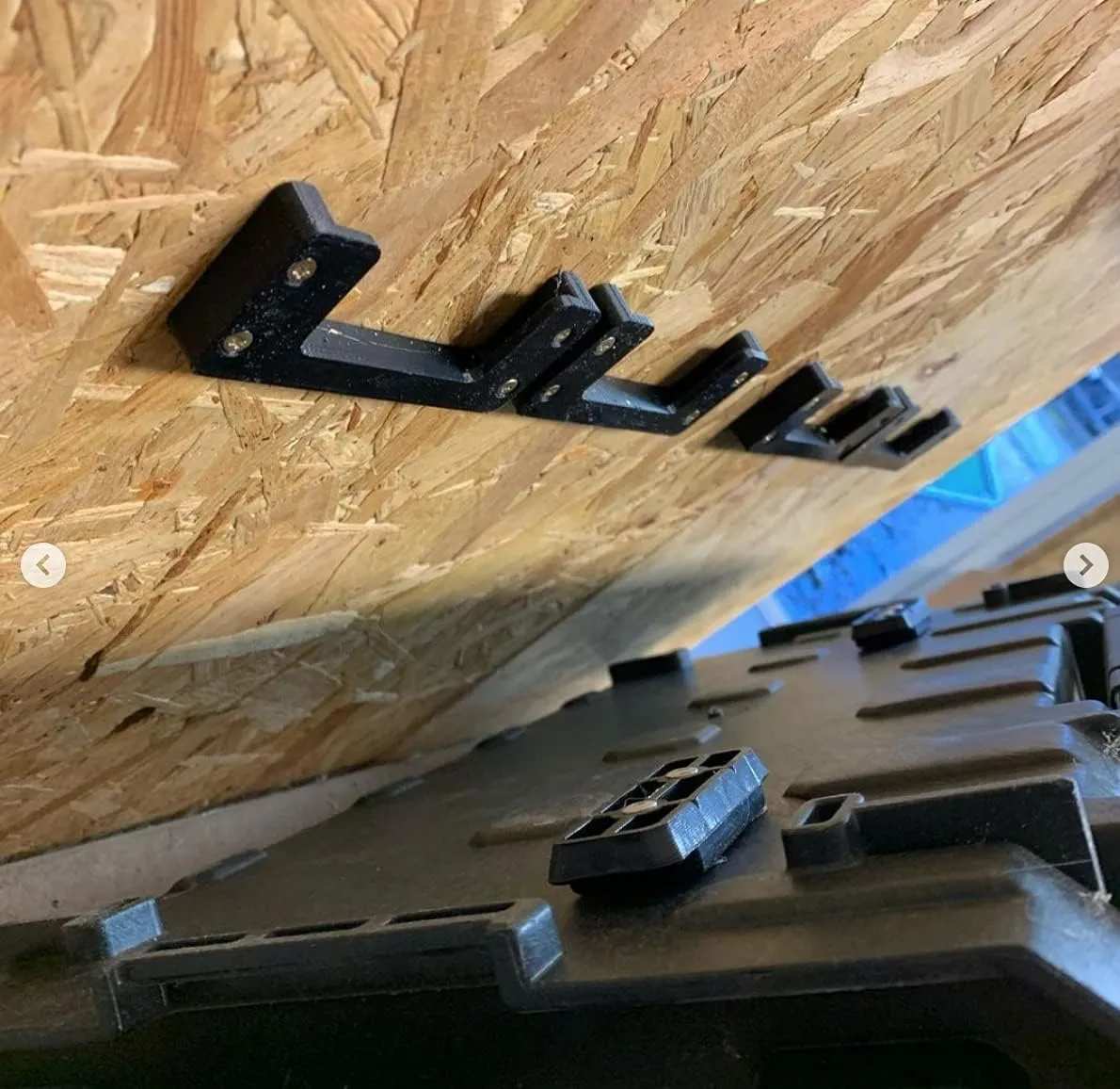 StealthMounts Mounting Cleats for Milwaukee Packout (6 Pack) Red | Mounting Cleats for Milwaukee Packout | Made in the UK