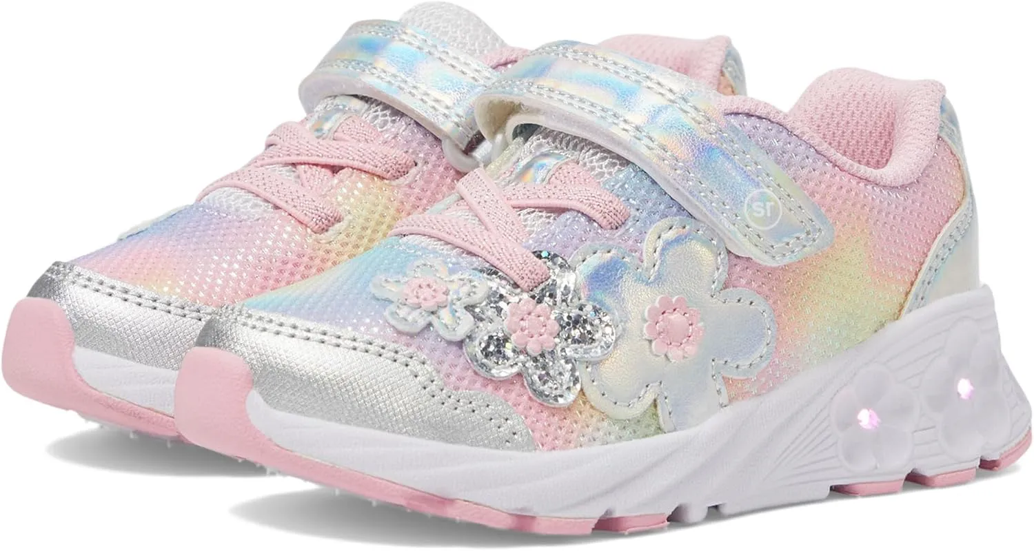 Stride Rite Womens SR Lighted Glimmer 2.0 (Toddler) Multi 9.5 Medium