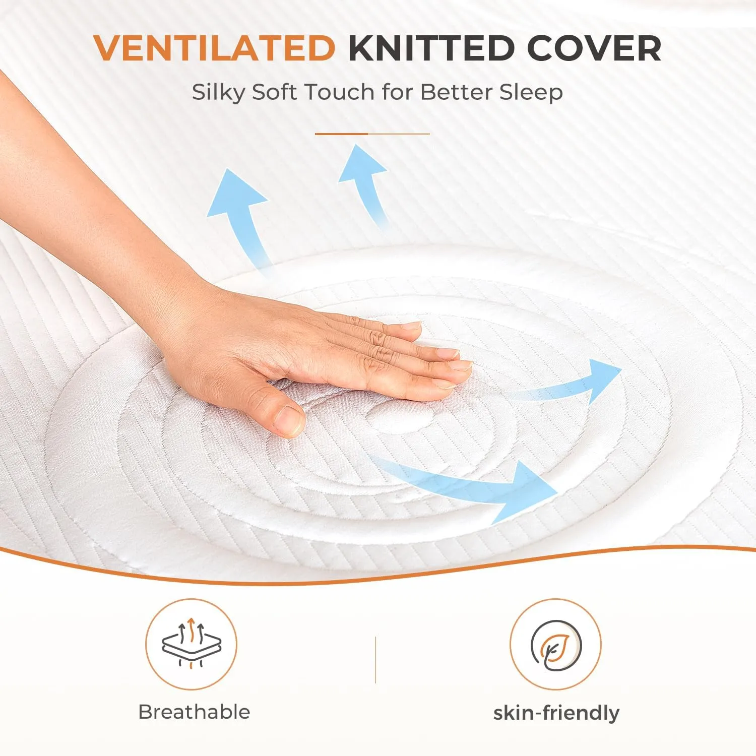 Sweetnight Medium Plush Mattress, 12 Inch Memory Foam Mattress for Pressure Relief with Breathable Fabric, CertiPUR-US Certified King Size Mattress in a Box