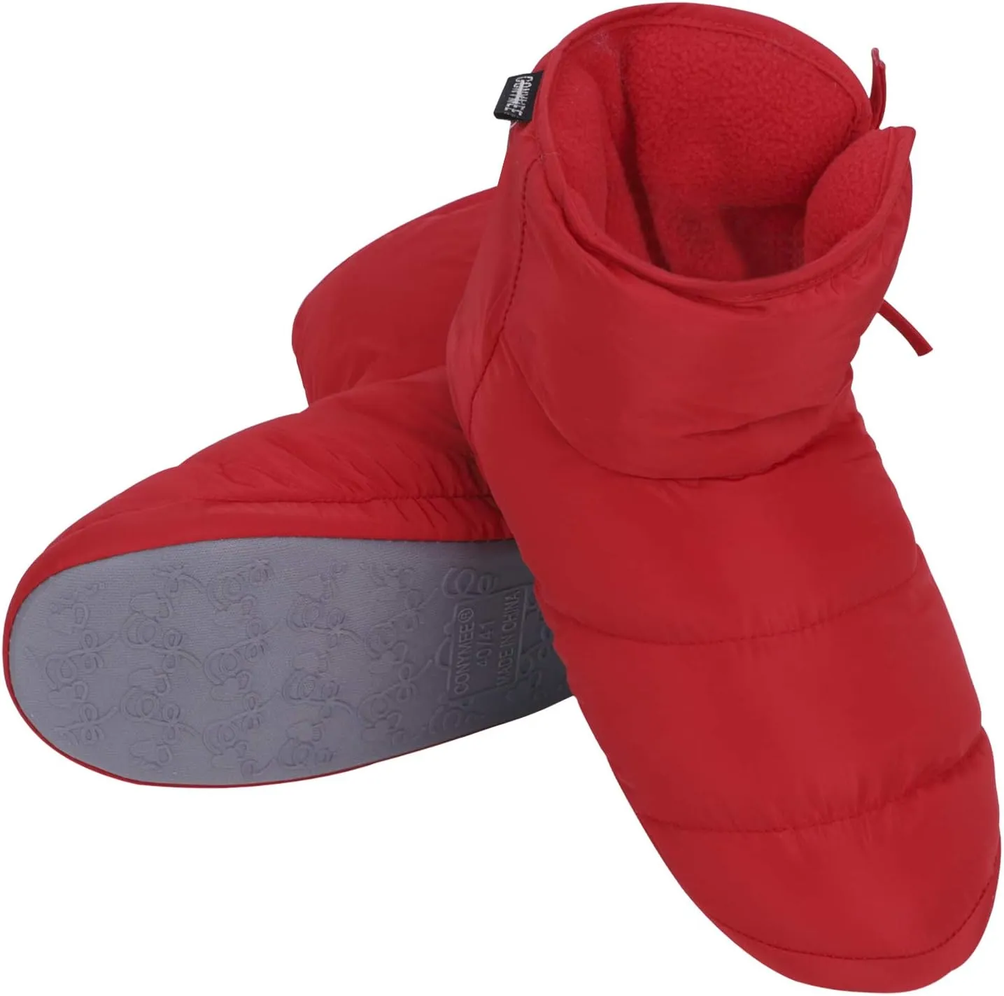 TINAYAUE Men Women Waterproof Indoor Slippers Thermal Down Full Mule Slippers Ankle Boots Bootie Slip-on Warm Clog Shoes Footwear