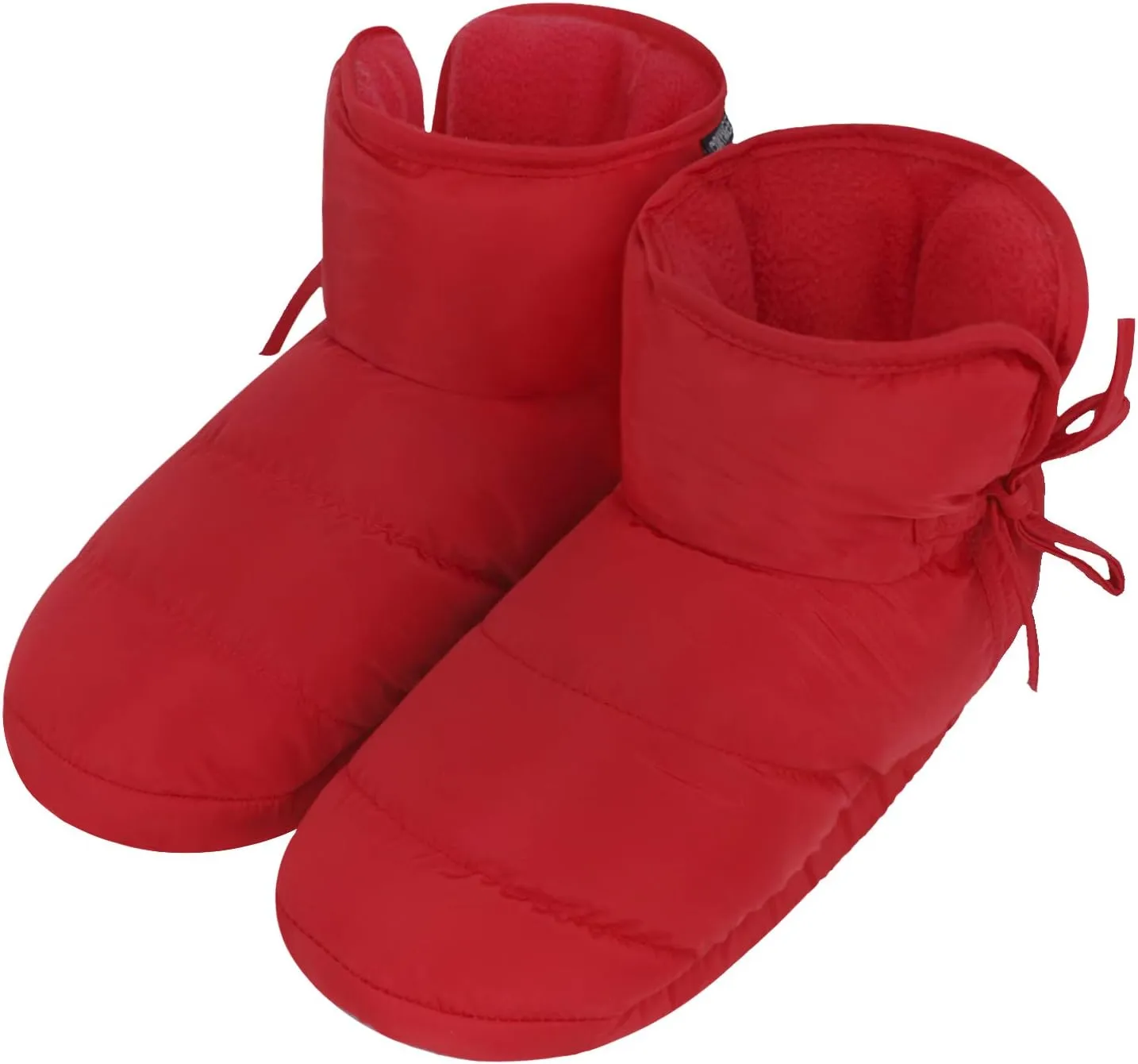 TINAYAUE Men Women Waterproof Indoor Slippers Thermal Down Full Mule Slippers Ankle Boots Bootie Slip-on Warm Clog Shoes Footwear