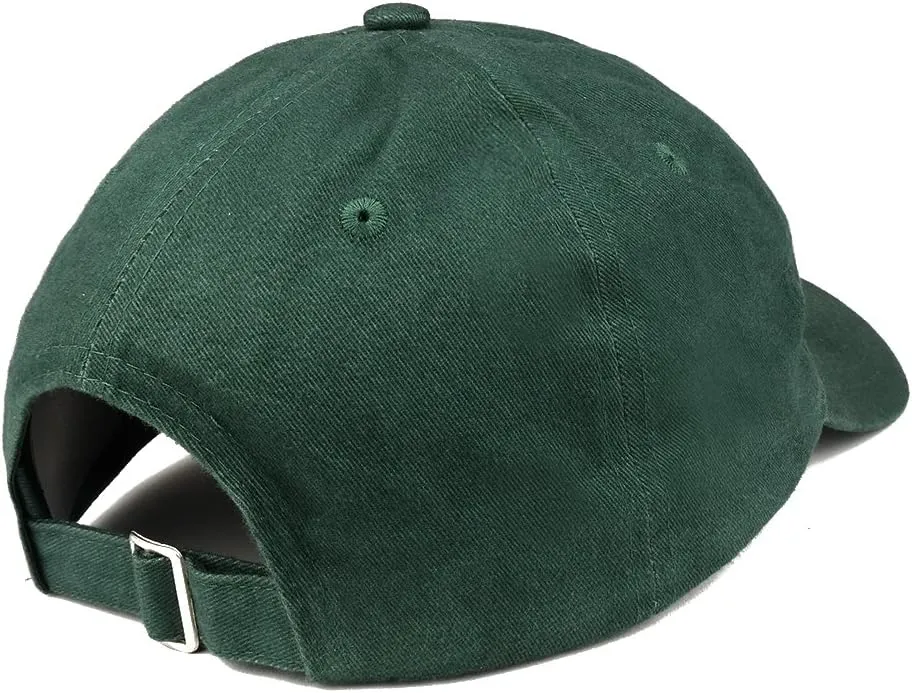Trendy Apparel Shop The Future is Female Embroidered Low Profile Adjustable Cap Dad Hat