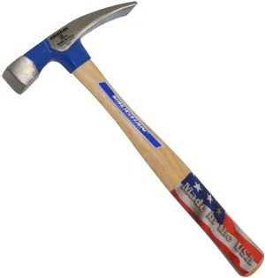 VAUGHAN BrickLayers Hammer, 16 oz Steel w/Carbide Tip, Made In The USA, BL16TC, VN17714