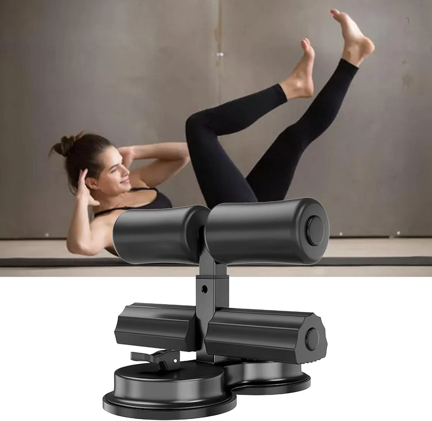 VBESTLIFE Sit Up, Portable Sit Up Assistant Device for Fitness Exercising Abdominal Muscles Full Body Training