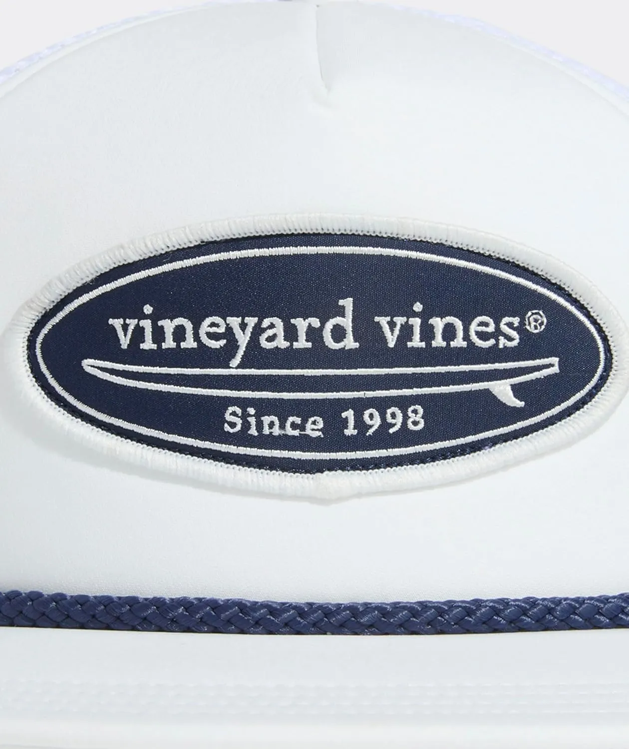 vineyard vines Men's Surf Logo Patch Foam Trucker