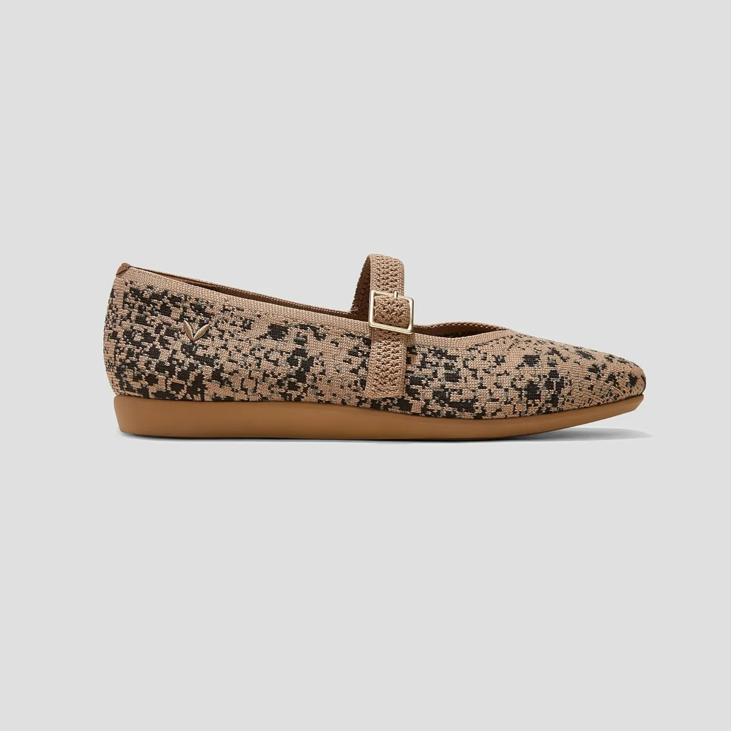 VIVAIA Margot Walker Mary Jane Women Flat Shoes Slip on Square-Toe Washable Shoes Comfortable for Work with Arch Support
