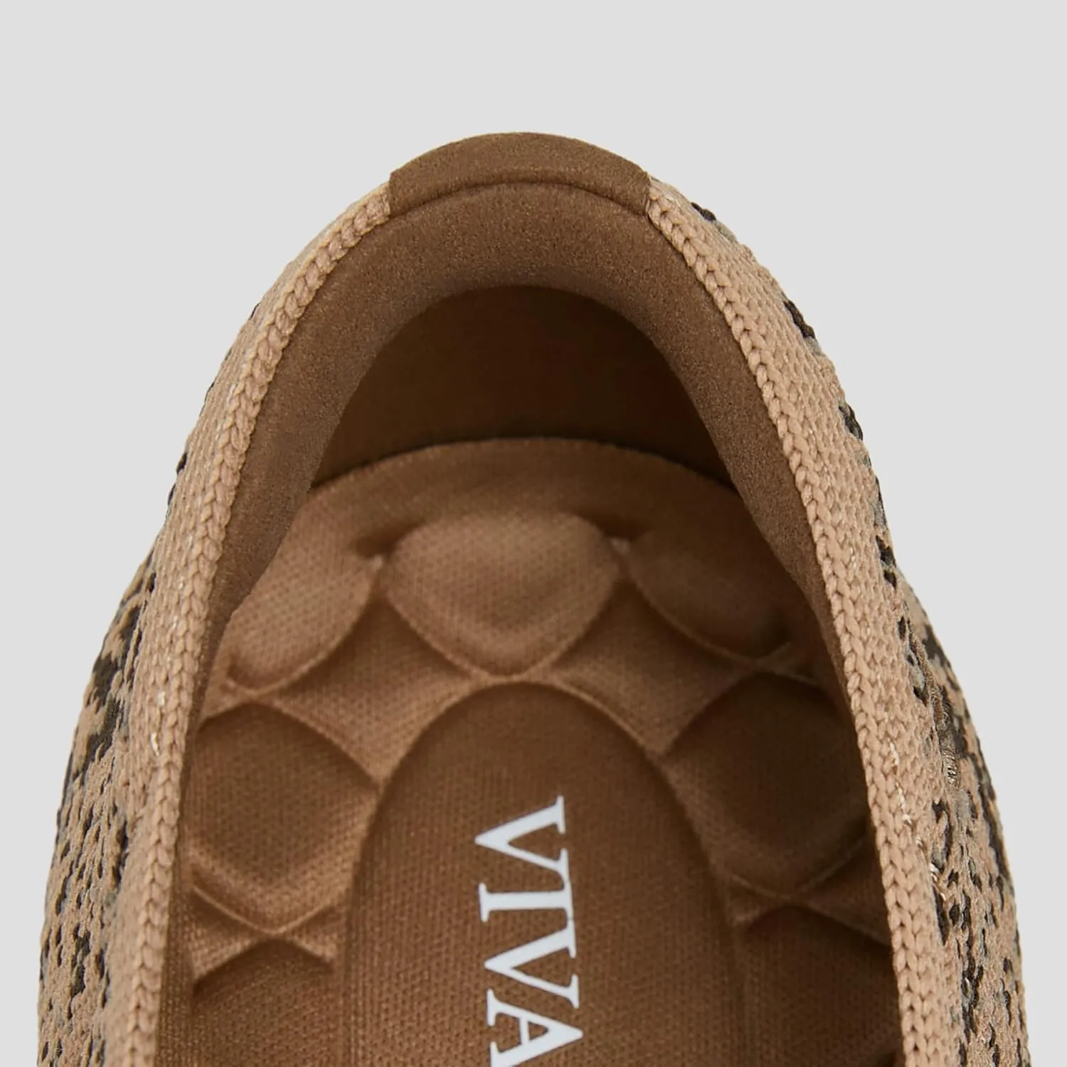 VIVAIA Margot Walker Mary Jane Women Flat Shoes Slip on Square-Toe Washable Shoes Comfortable for Work with Arch Support