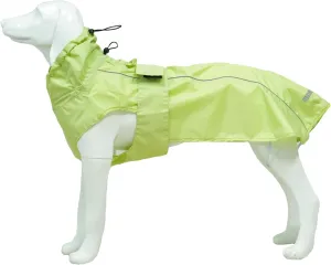 Waterproof Dog Raincoat with Reflective Strip, Adjustable Breathable Rain Coat Jacket with Leash Hole for Dogs (Light Green, XX-Large)