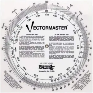 Weems & Plath Marine Navigation Vectormaster Circular Slide Rule and Navigation Tool