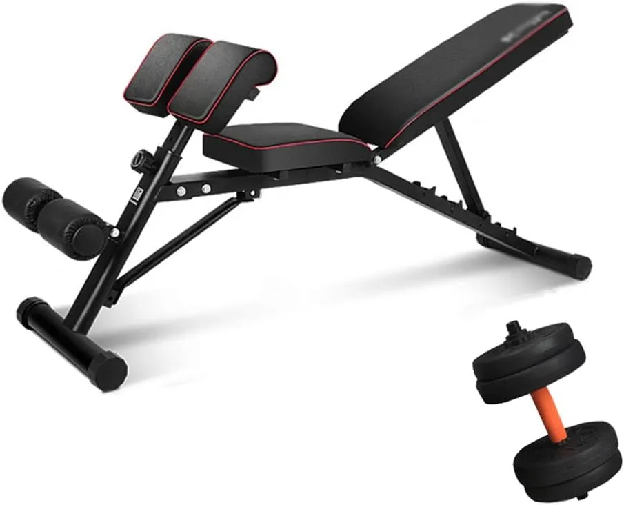 Weight Bench Weight Bench, Multi-Function Professional Dumbbell Sit-up Board Bench Press Home Fitness Chair Chest Muscle Abdominal Fitness Equipment Workout Ben