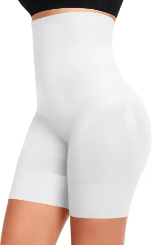 Werena Tummy Control Shapewear Shorts for Women Seamless High Waisted Body Shaper Shaping Underwear Girdle Panties