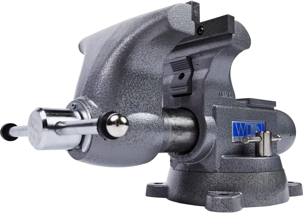 Wilton Tradesman Bench Vise, 8" Jaw Width, 6-3/4" Max Jaw Opening, 4-3/4" Throat (Model 1780A)