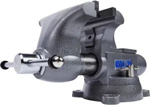 Wilton Tradesman Bench Vise, 8" Jaw Width, 6-3/4" Max Jaw Opening, 4-3/4" Throat (Model 1780A)