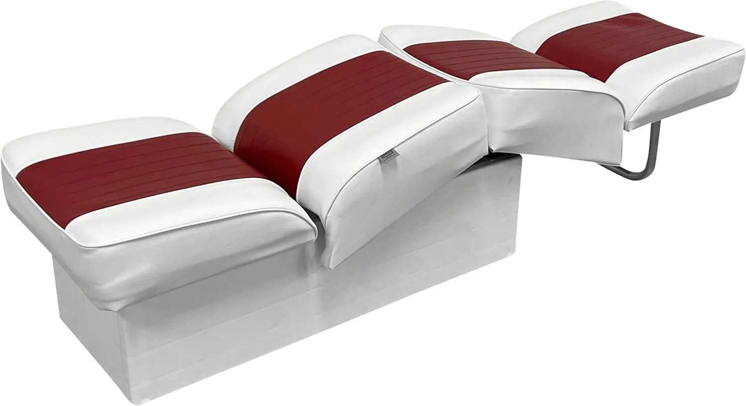 Wise 8WD707P-1-925 Deluxe Lounge Seat (White/Red)