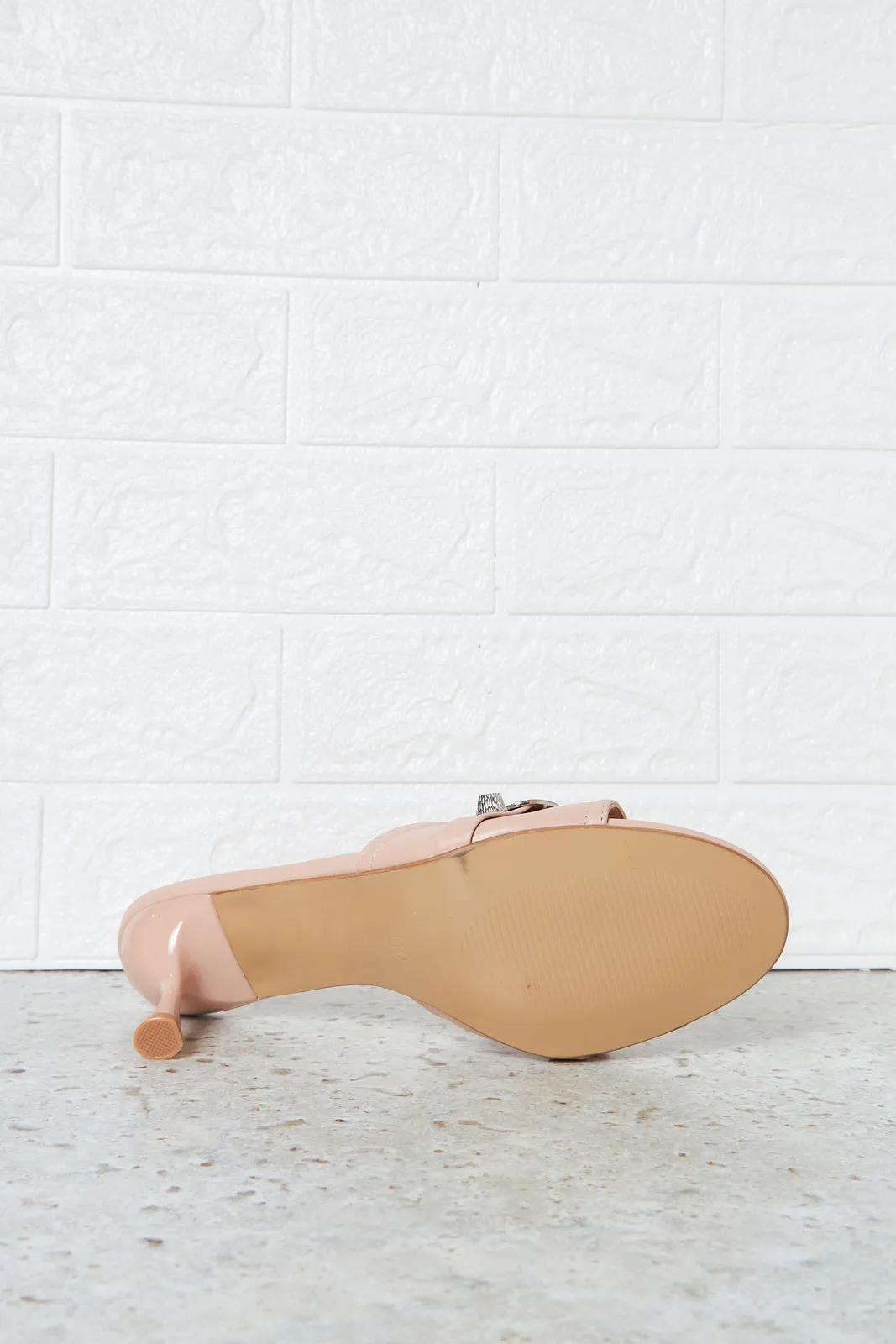 Women Pink Embellished Mule