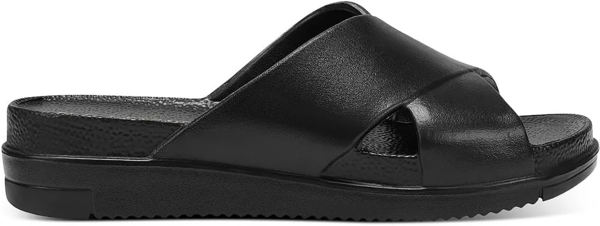 Womens Islla Platforms Slip On Slide Sandals