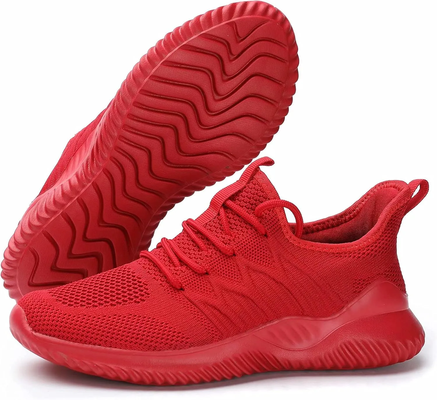 Women's Ladies Tennis Shoes Running Walking Sneakers Work Casual Comfor Lightweight Non-Slip Gym Trainers