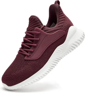Womens Tennis Shoes Walking Sneakers - Memory Foam Running Slip On Gym Athletic Workout Nursing Comfort Work Shoe Lightweight