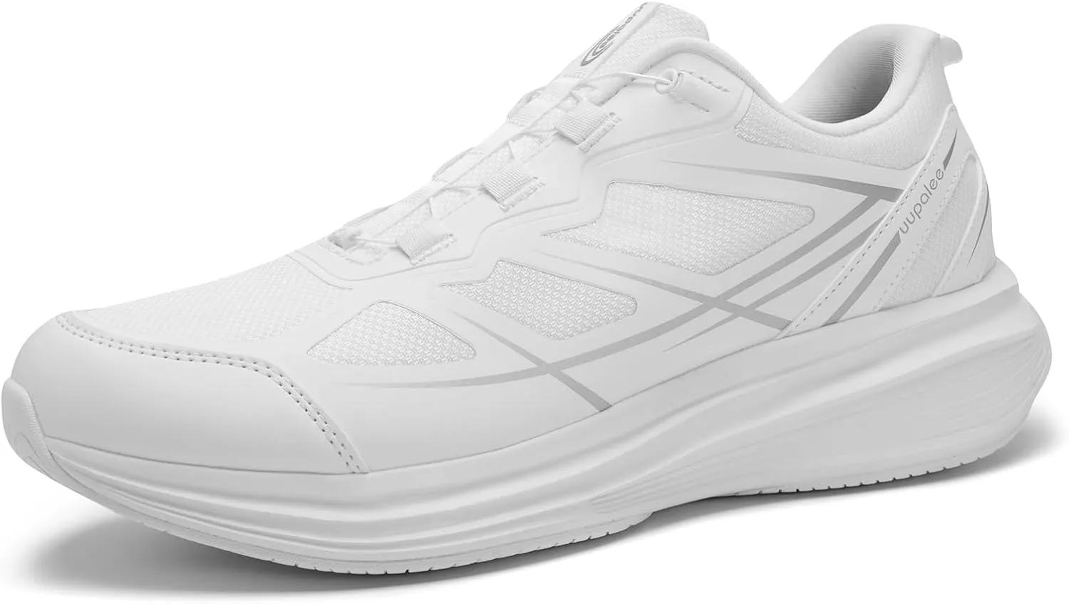 World's First Adjustable Hands Free Shoes for Women Men – Self Lacing Walking Shoes with Innovative Design, No-Tie Laces, No-Bend Convenience, Slip on & Slide & Go