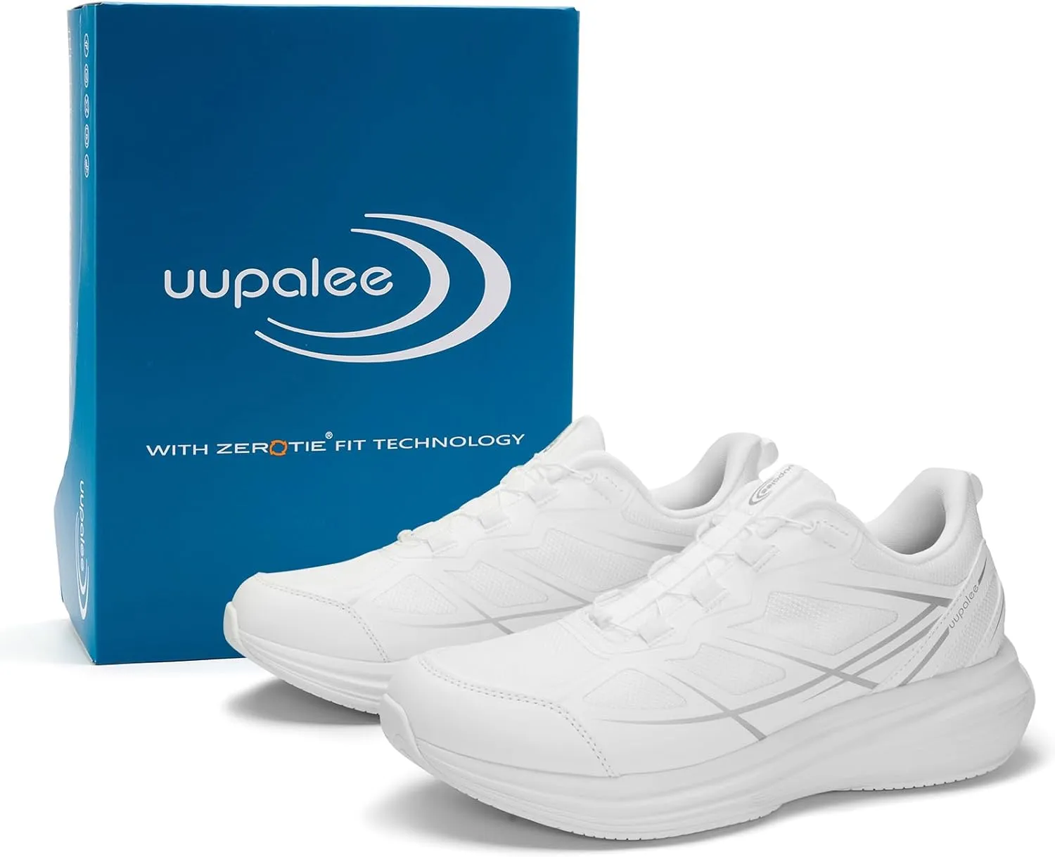 World's First Adjustable Hands Free Shoes for Women Men – Self Lacing Walking Shoes with Innovative Design, No-Tie Laces, No-Bend Convenience, Slip on & Slide & Go