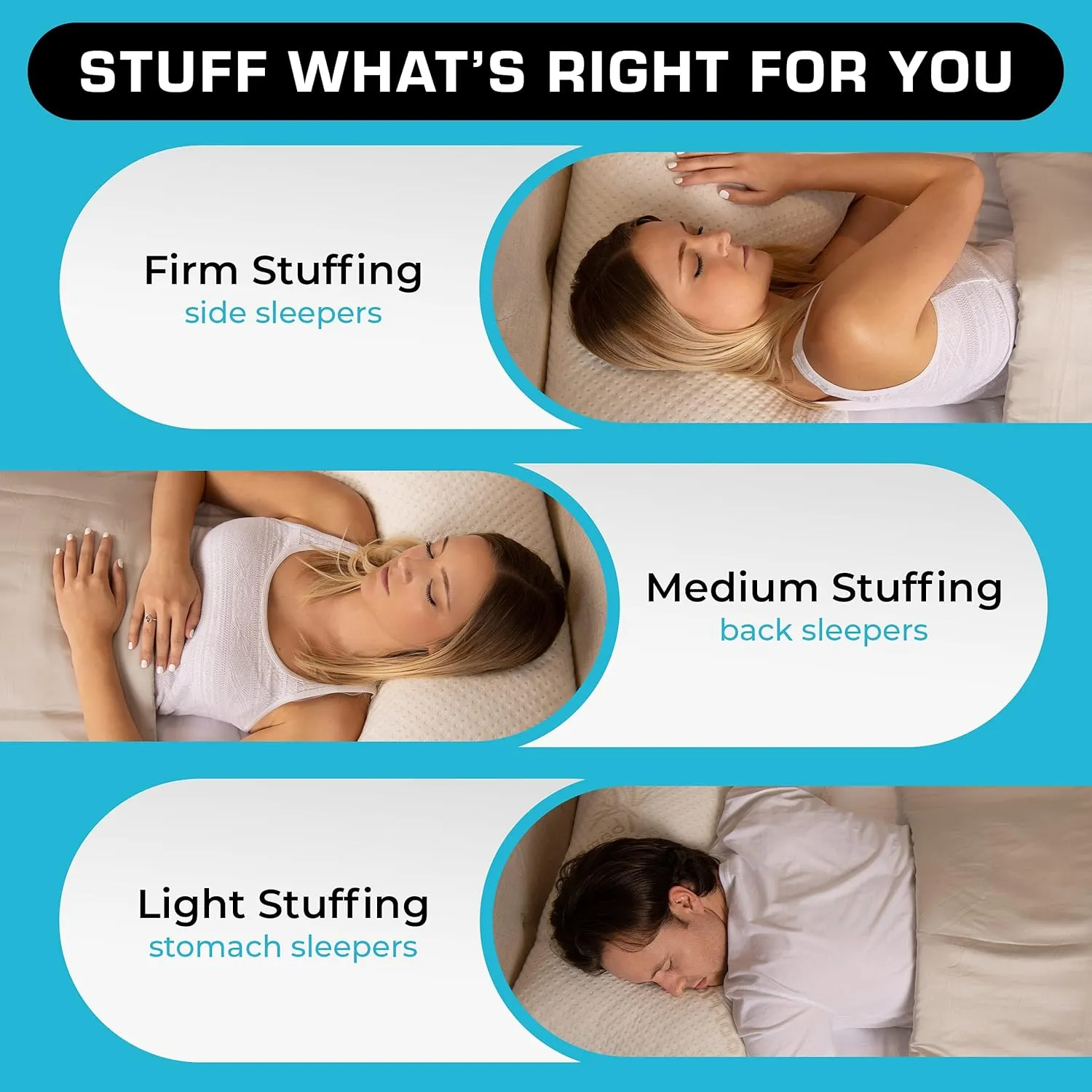 Xtreme Comforts Pillows for Sleeping - GreenGuard Gold Certified Adjustable Standard Memory Foam Pillow for Side, Back & Stomach Sleepers w/Removable Cooling Zipper Cover - Made in The USA