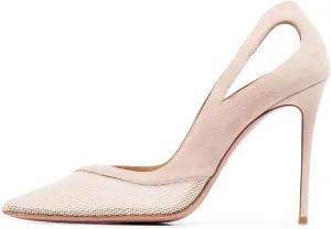 YDN Women Cutout Pointed Toe High Heels Formal Outfit Slip On Pumps Office Ladies Dress Patent Leather Shoes Size 4-15 US