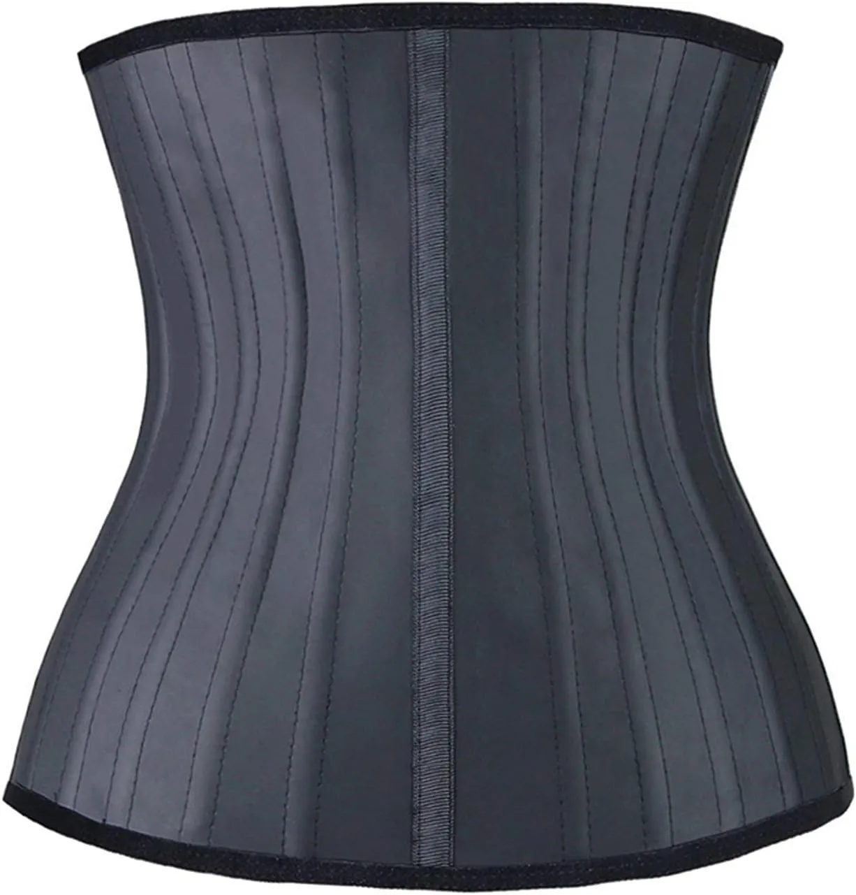 YIANNA Waist Trainer for Women Latex Underbust Waist Cincher Corset Sport Girdle Hourglass Body Shaper